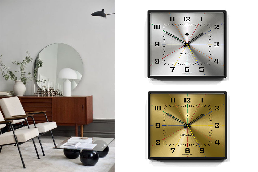 Mid-Century Wall Clock - Newgate Clocks 1