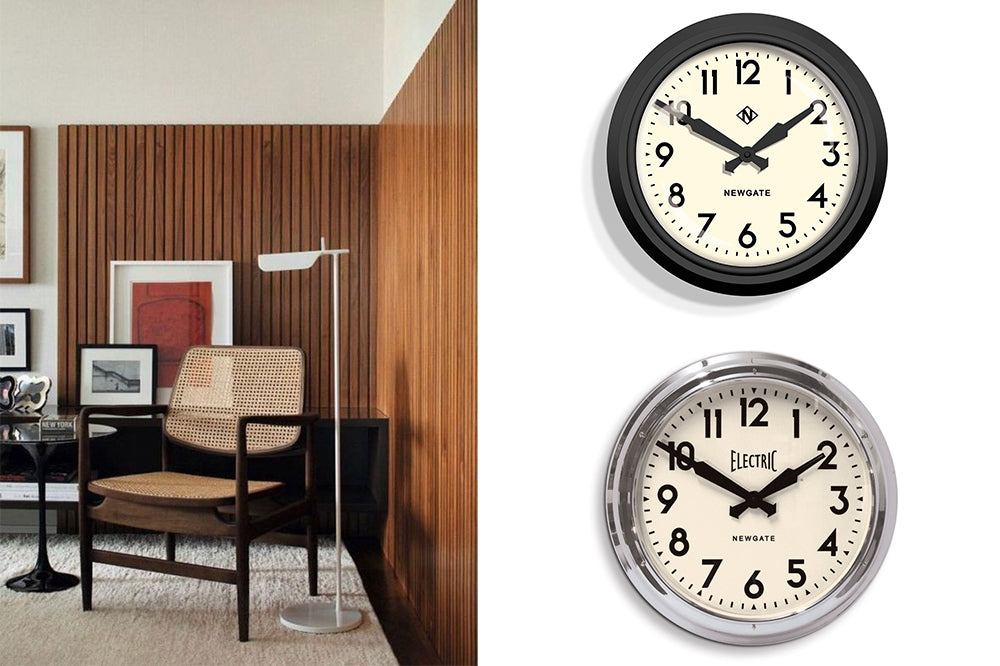 Mid-Century Wall Clock - Newgate Clocks 4