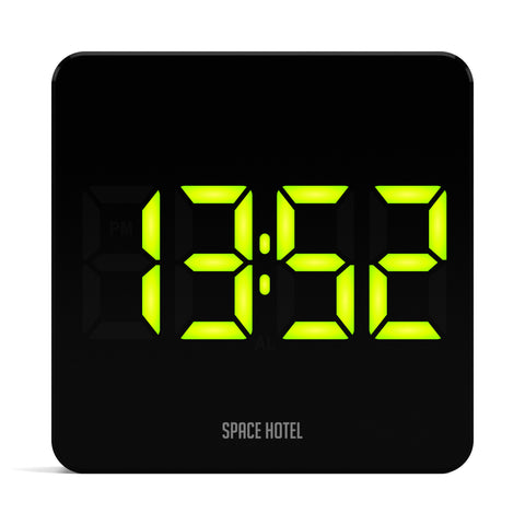 Space Hotel Orbatron LED Alarm Clock