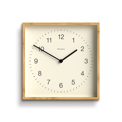 Medium Bamboo Wall Clock | Hovercroft Dial – Newgate World