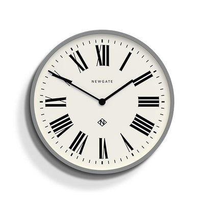 Modern Grey Kitchen Wall Clock | Neutral Colour – Newgate World