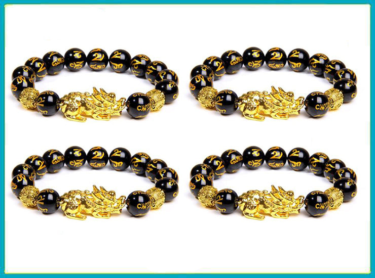 feng shui black obsidian bracelet in india