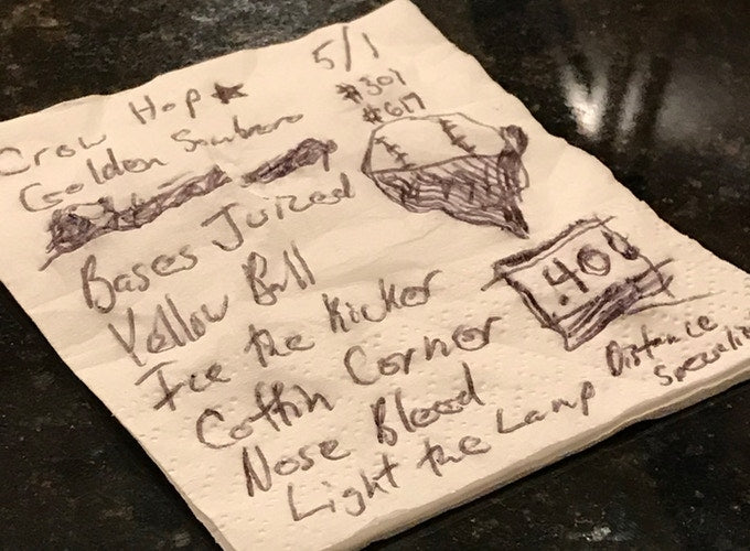 idea napkin