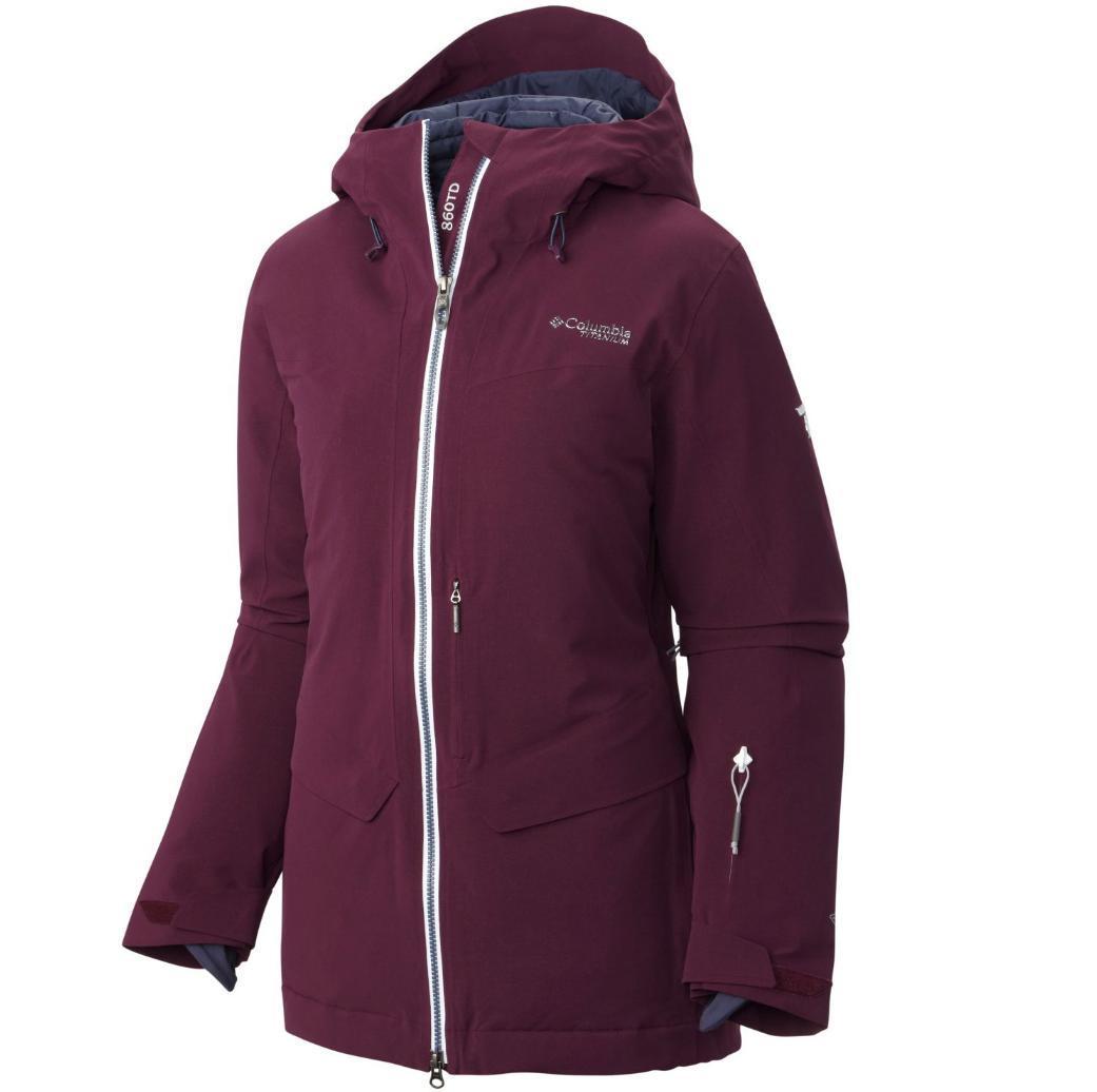 columbia titanium women's jacket omni heat