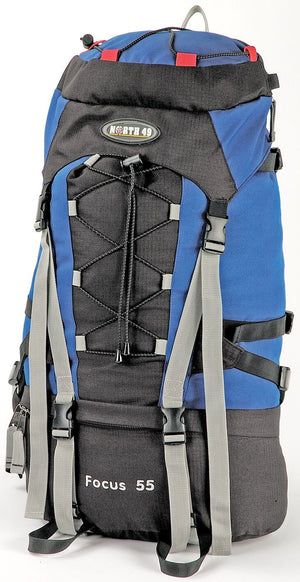 North 49 Focus 55L Technical Packs CLEARANCE