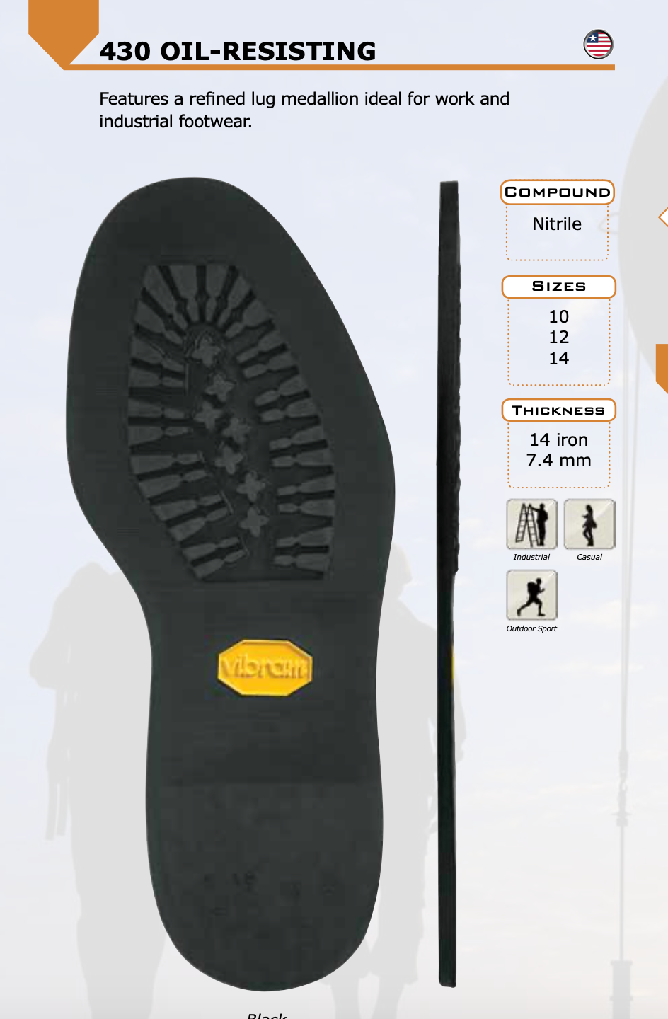 vibram 1 sole