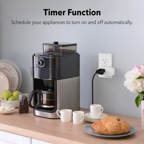 automate coffee machine with smart plug