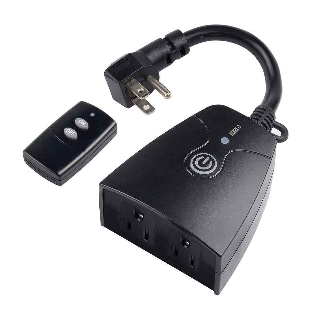 Plug-in Remote Control Power Socket (3-Sockets + Remote) - NWCA Inc.