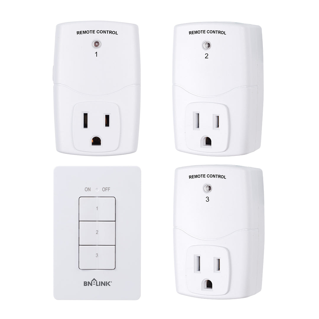 KAB RC-004/TR-026A Master Electrician Remote Controlled Indoor Outlets:  Wireless & Remote Control Switches & Timers (052088869048-2)