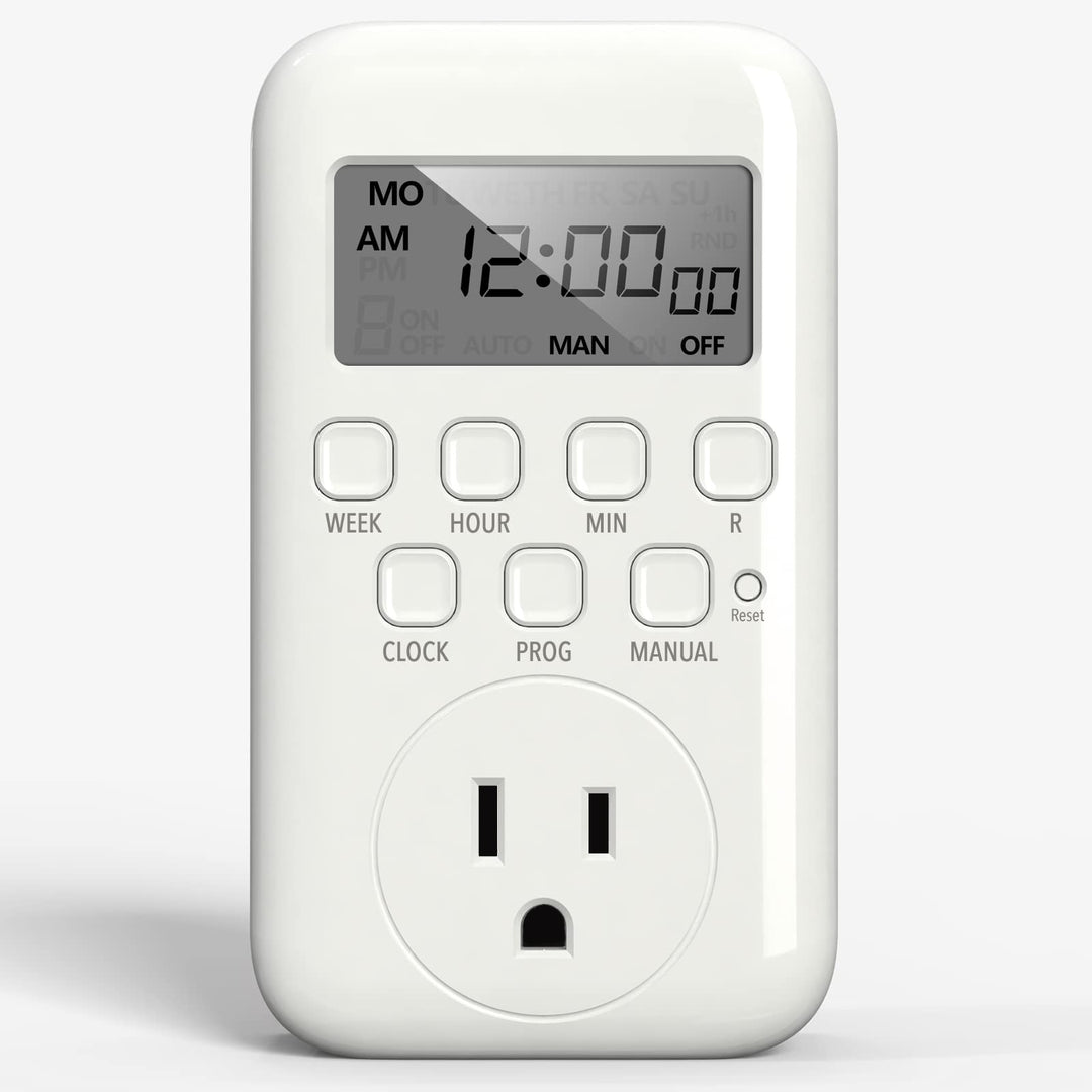 Mechanical Timer Single 2-Prong Outlet - SFCable
