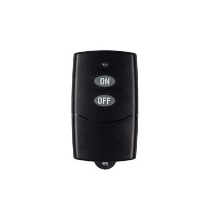 HBN Outdoor Indoor Wireless Remote Control Dual 3-Prong Outlet Black