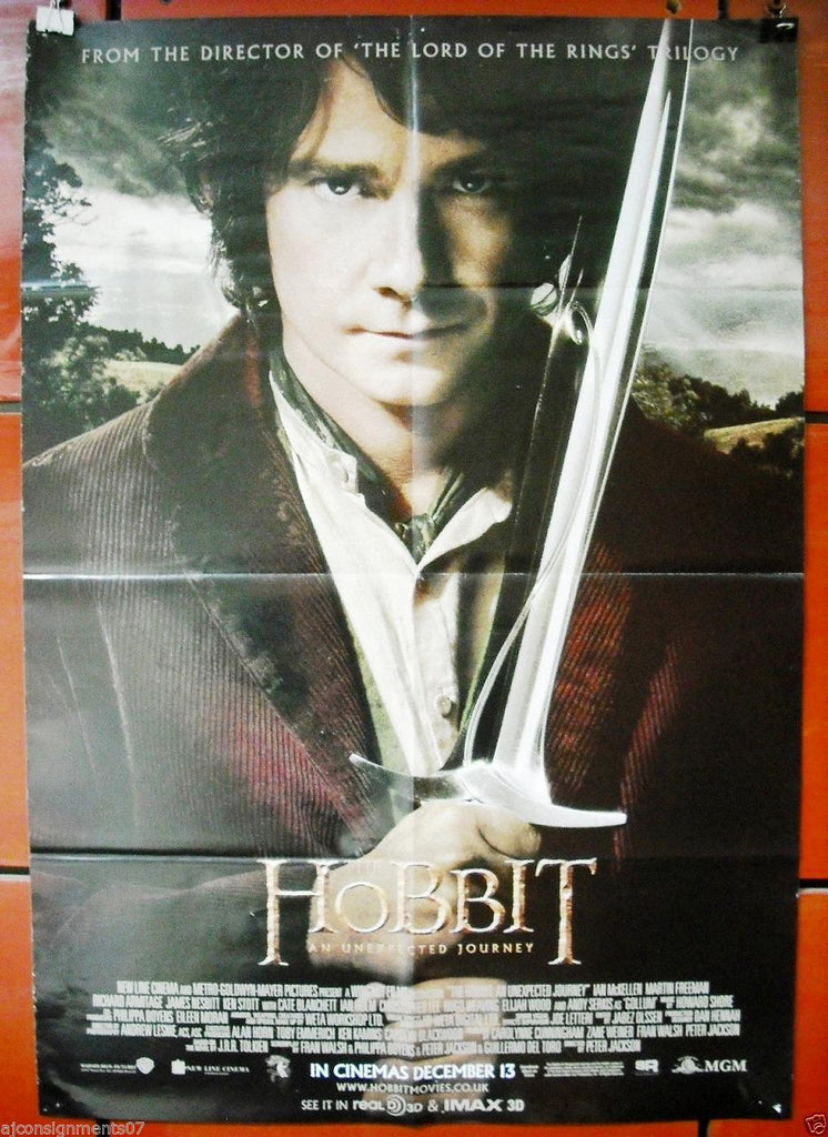 hobbit unexpected journey poster uk