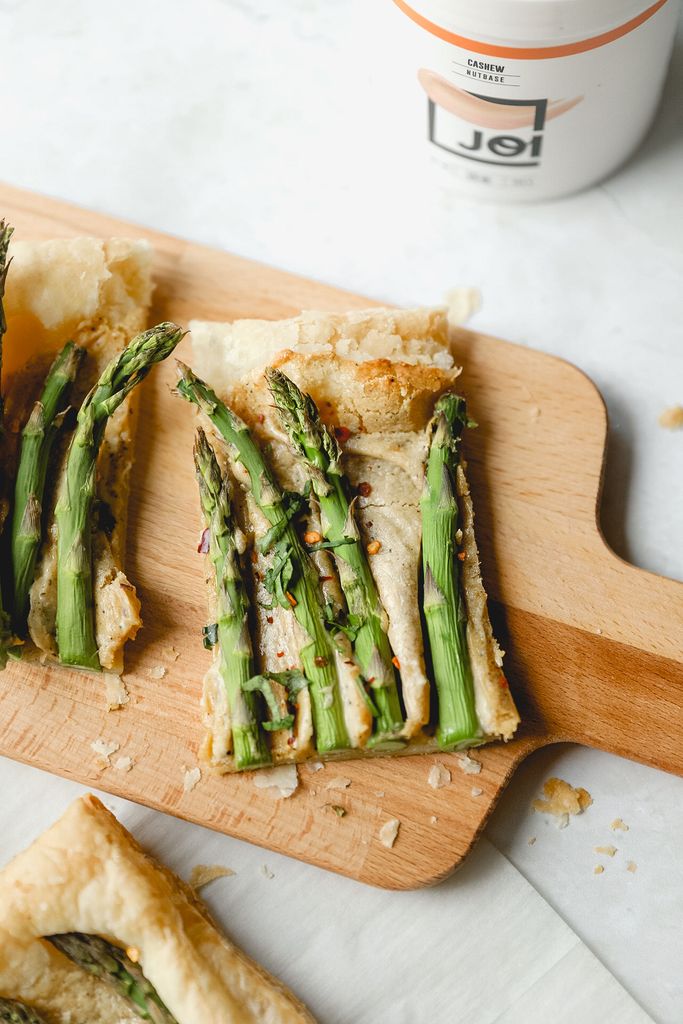 asaparagus puff pastry earth day