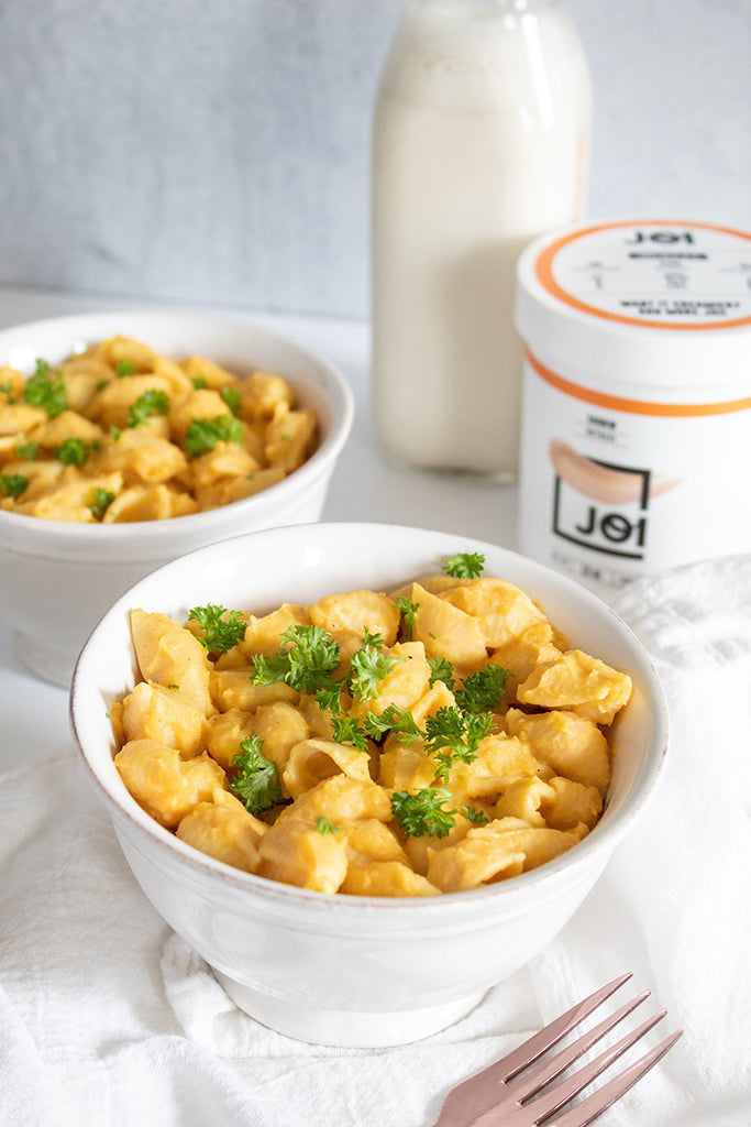 Butternut Mac and Cheese made with JOI