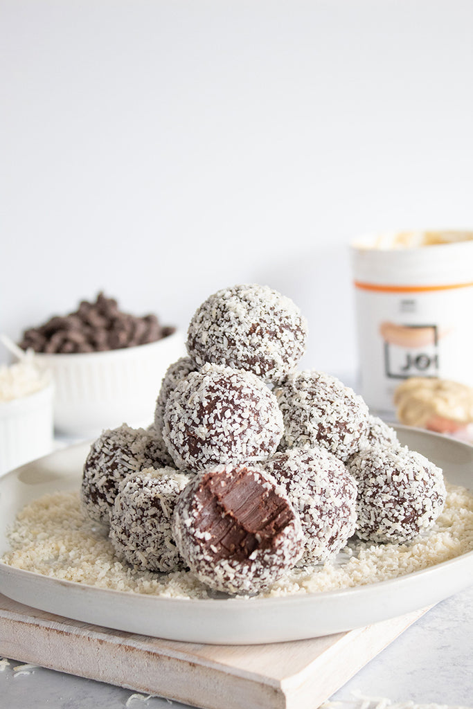 Coconut Chocolate Truffles made with JOI