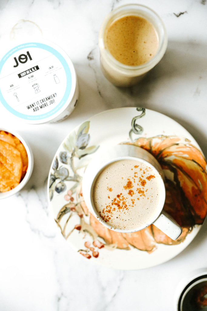 pumpkin date creamer coffee