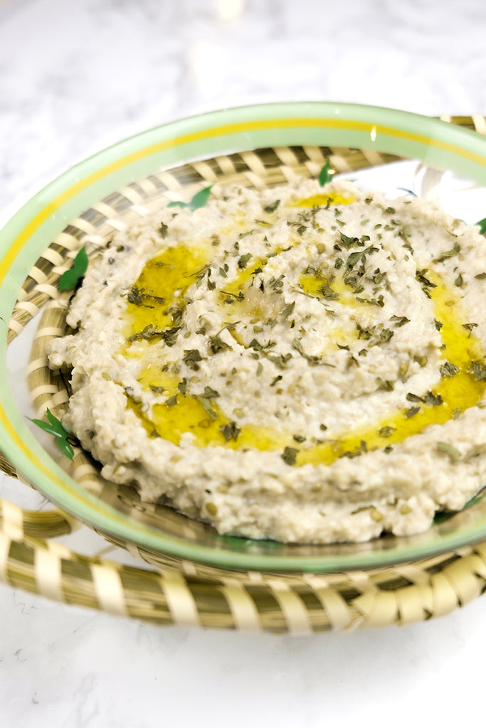 Creamy Vegan Baba Ganoush Made with JOI | Tahini-Free