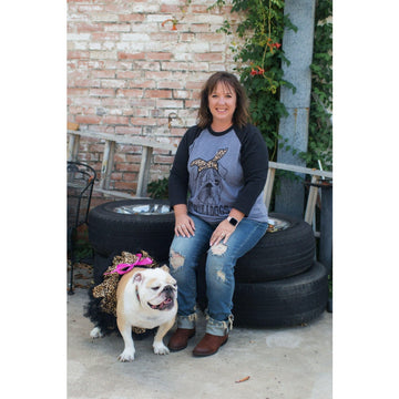 Raglan T-Shirt - Bulldog