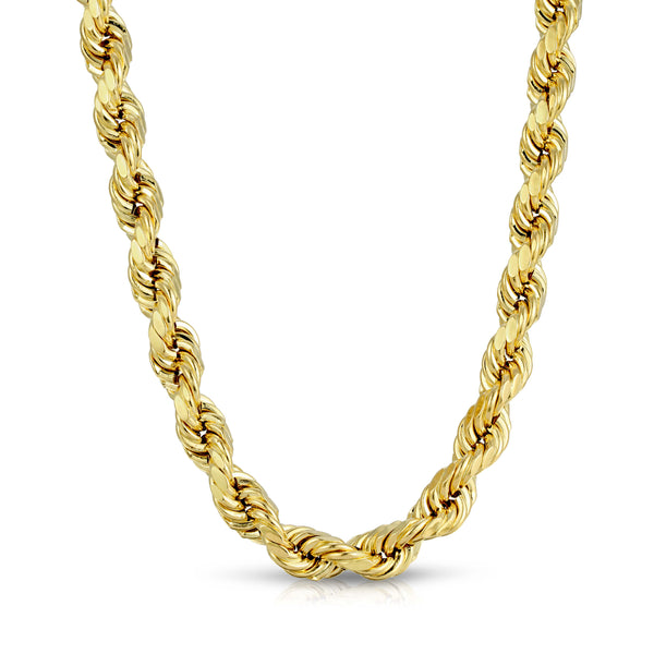 10K Rope Chains – Super Jewelry Co.