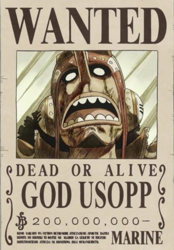 One Piece Straw Hat Pirates Wanted Posters Mugiwara Merchandise