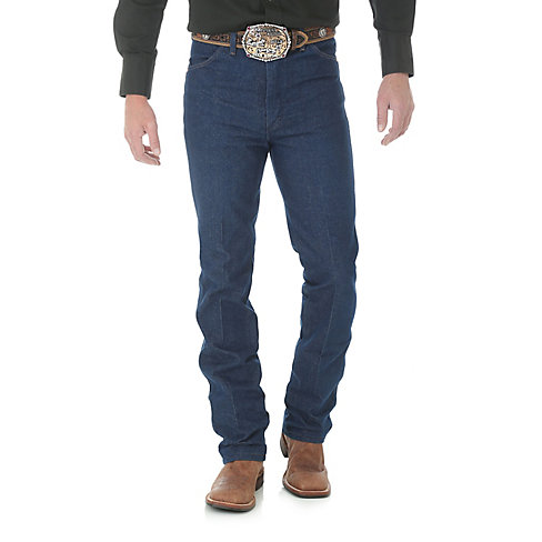 WRANGLER - Men's Cowboy Cut Rigid Slim Fit Jean #0936DEN – Circle H Western  Store