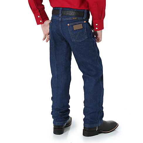 WRANGLER - Kid's Cowboy cut Original Fit BIG BOYS & HUSKY Jeans #13MWZ –  Circle H Western Store
