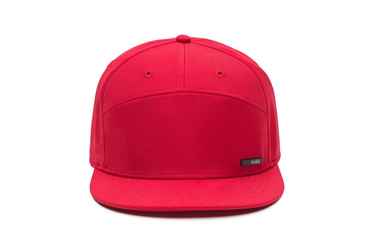 Solar 7-Panel Flat Peak Snapback Cap – Nobis - US