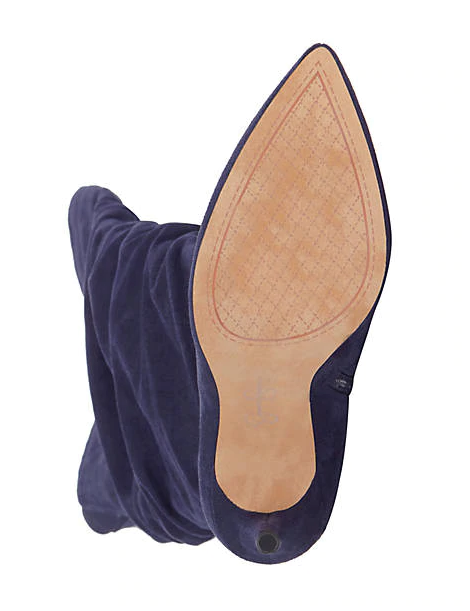 jessica simpson blue suede shoes