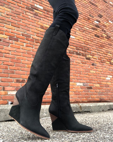 jessica simpson havrie leather wedge boots