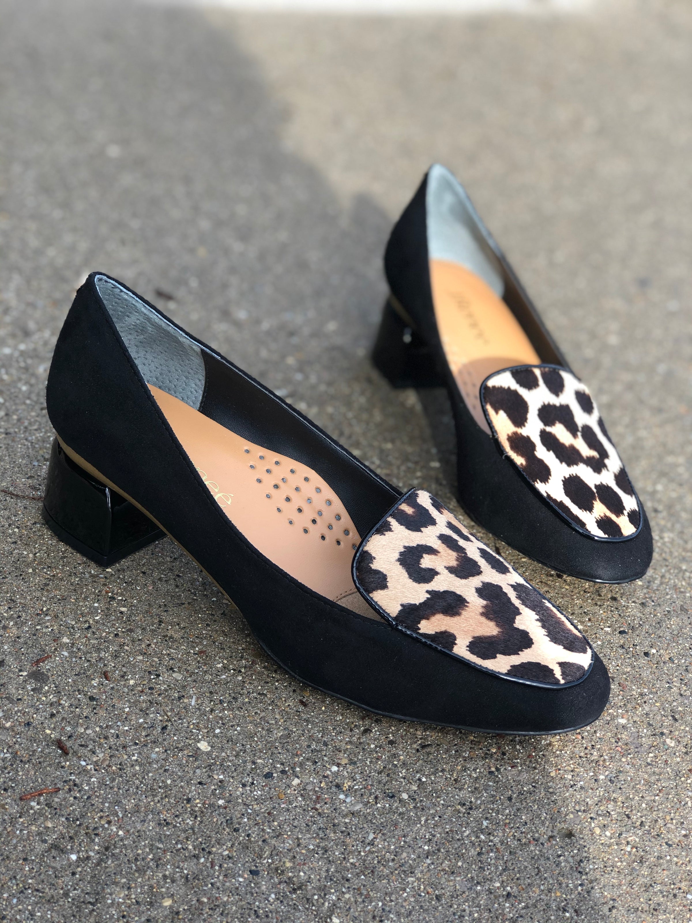 J. Renee Ballanca Leopard Black 