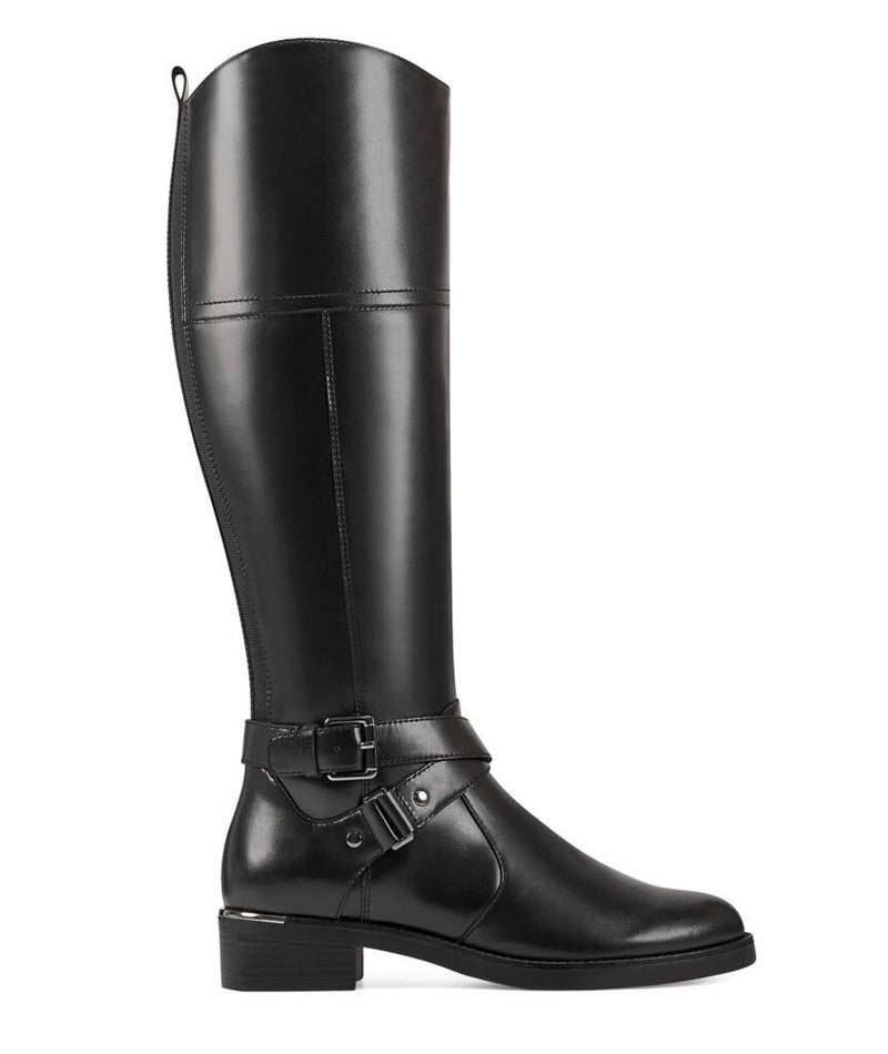 bandolino black leather boots