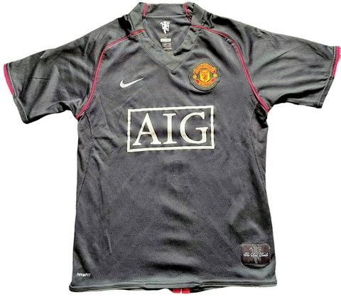2007-08 Man United Away Shirt (very good) Adults Small