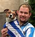 Huddersfield Town dog coat