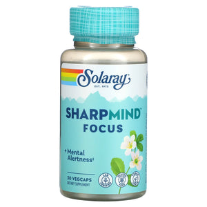 Solaray SharpMind Nootropics Focus, 30caps