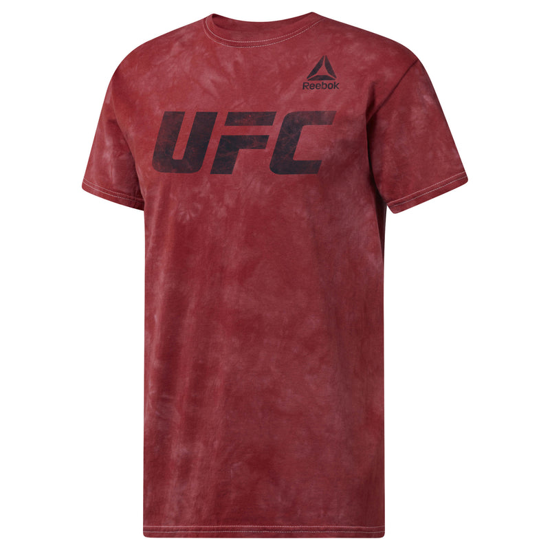 Men's Reebok UFC distressed T-Shirt-Red 