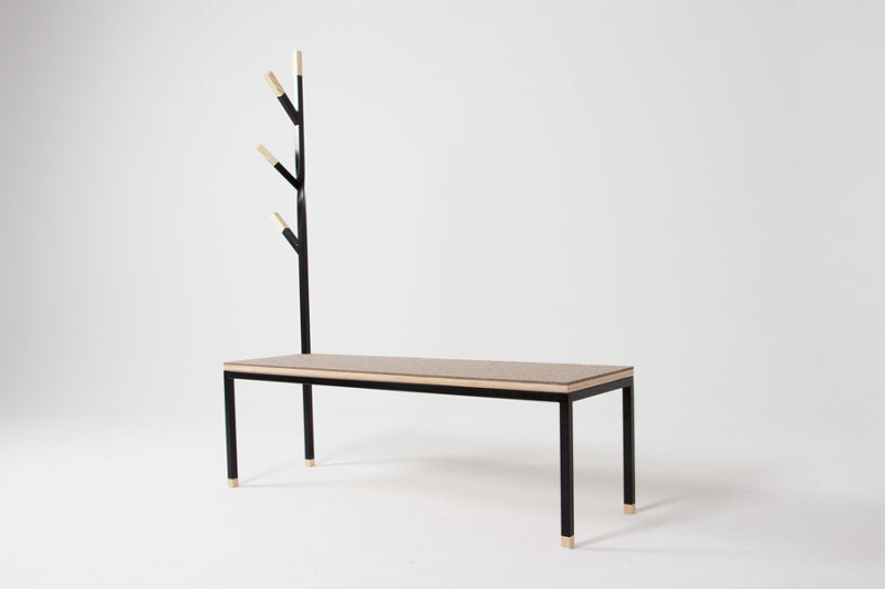 Feature Of The Week Felt Entryway Bench By Designer Marc Weersink