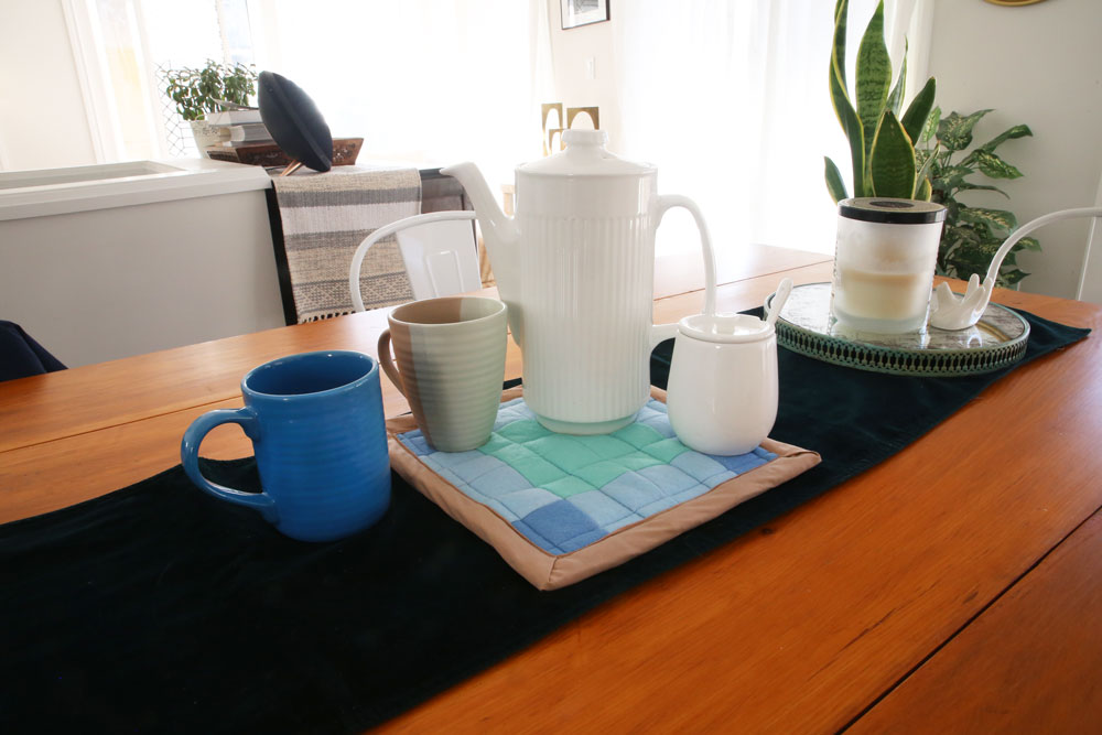 Quilted Felt Trivet Tutorial from The Felt Store by Landon Carletti