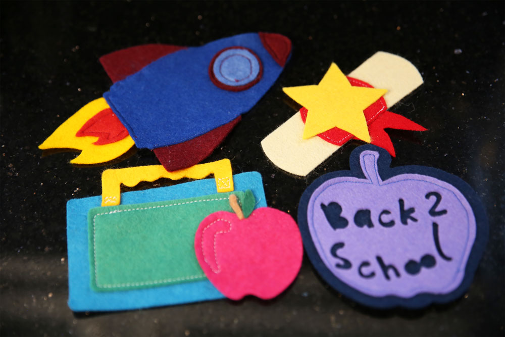Washing Craft Felt for Letterman Patches