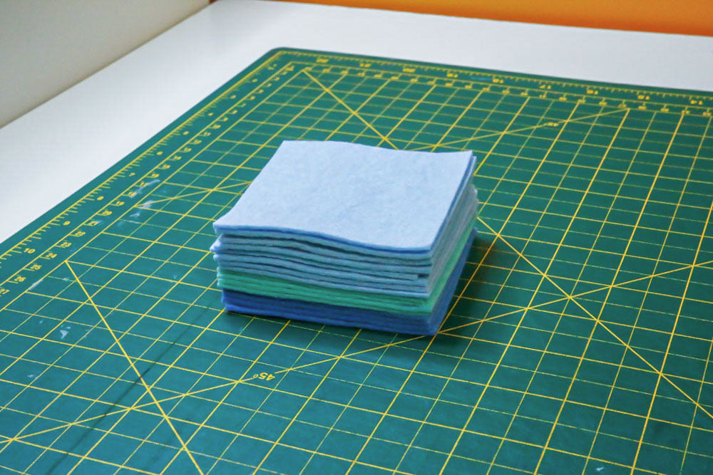 Quilted Felt Trivet Tutorial from The Felt Store by Landon Carletti