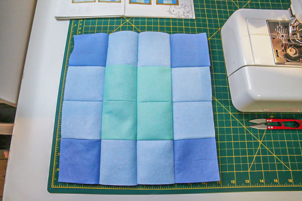 Quilted Felt Trivet Tutorial from The Felt Store by Landon Carletti