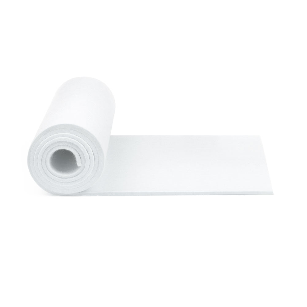 Sheet, White, Polyester Filter Felt Roll - 797P30