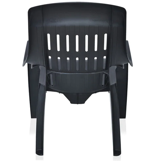Buy Nilkamal Weekender Premium Plastic Black Chairs Maniraj