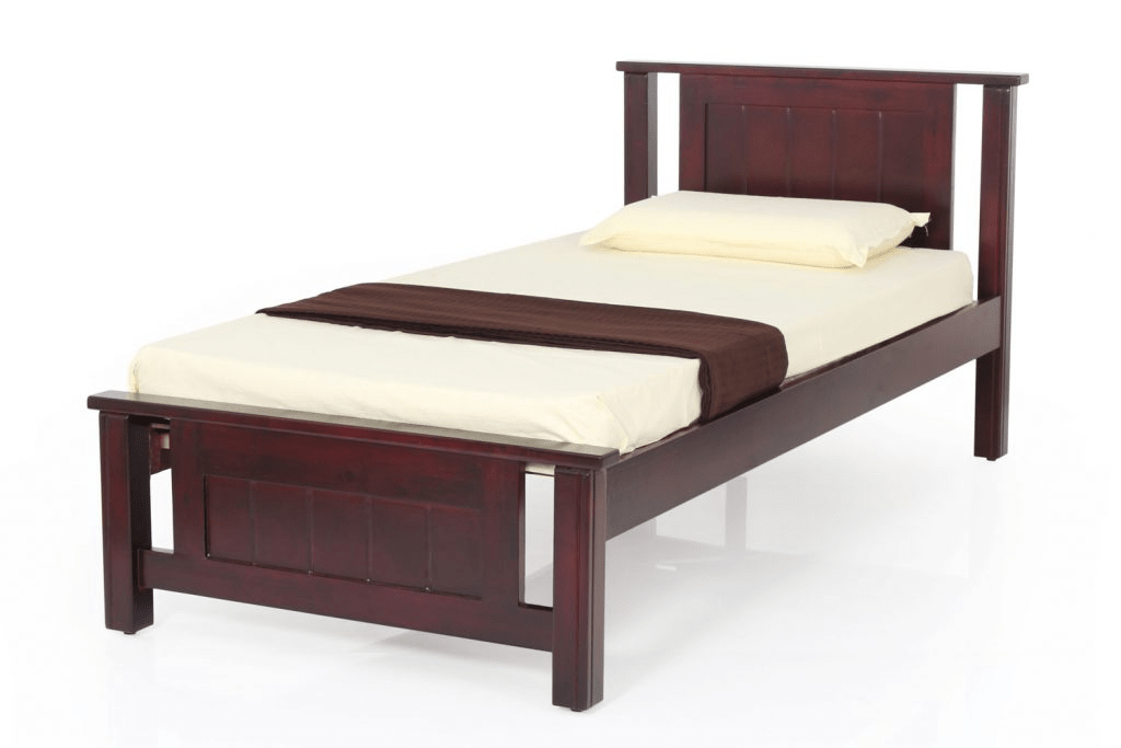 wooden cot single