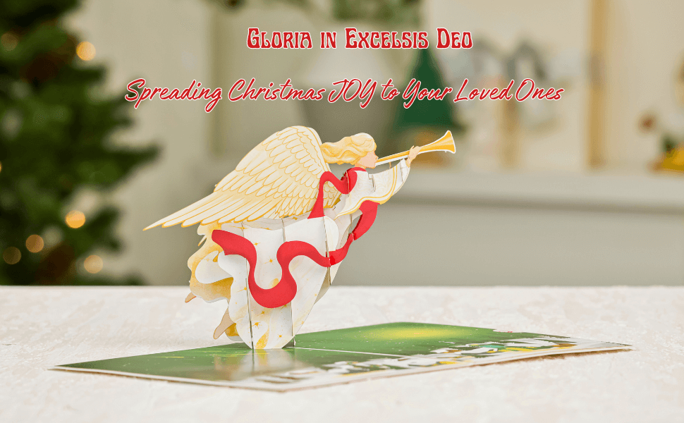 Christmas Angel Pop Up Card
