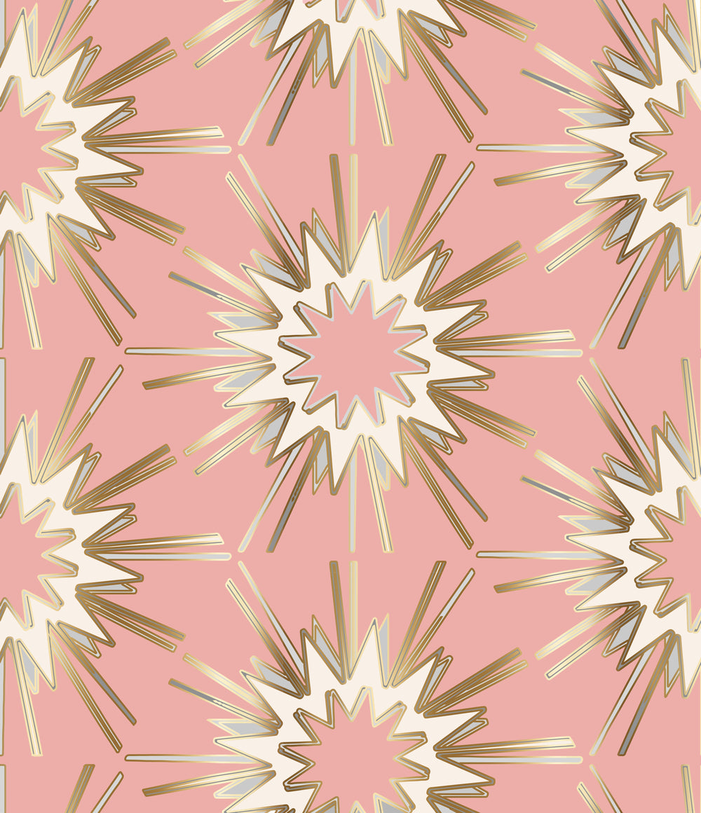 Gold Burst Pink Jennifer Latimer