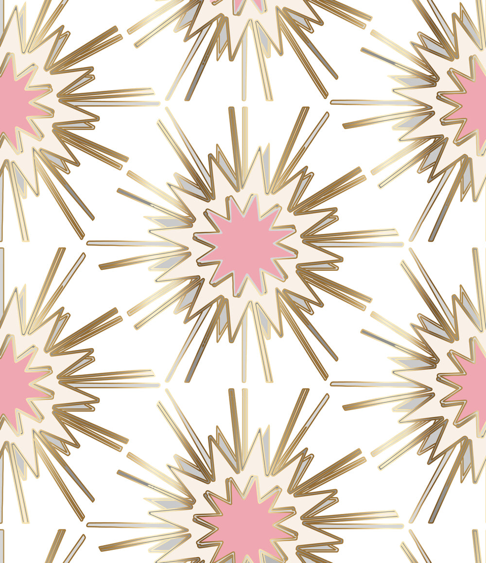 Gold Burst Pink Jennifer Latimer