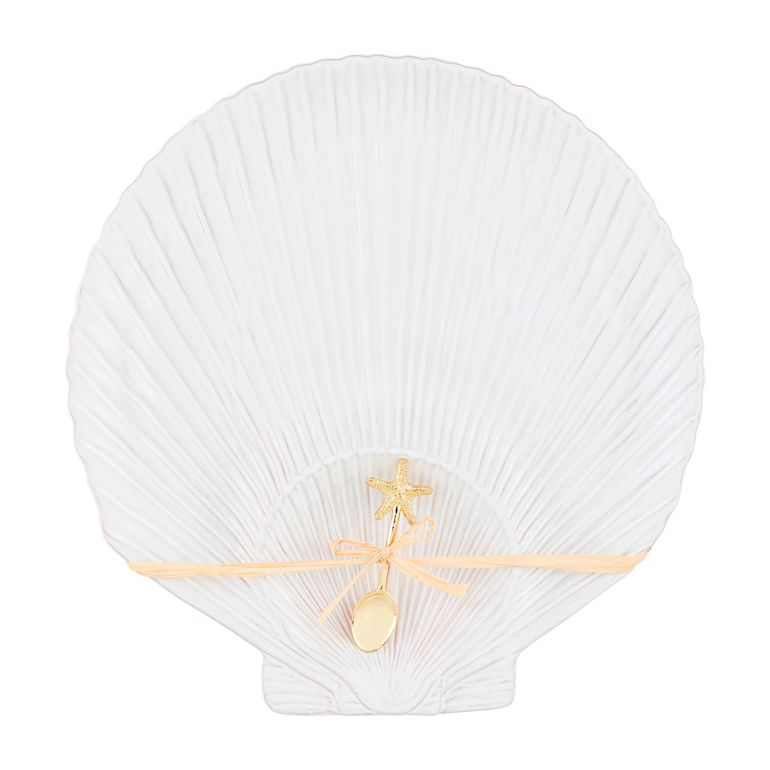 Fan Shell Chip & Dip Set