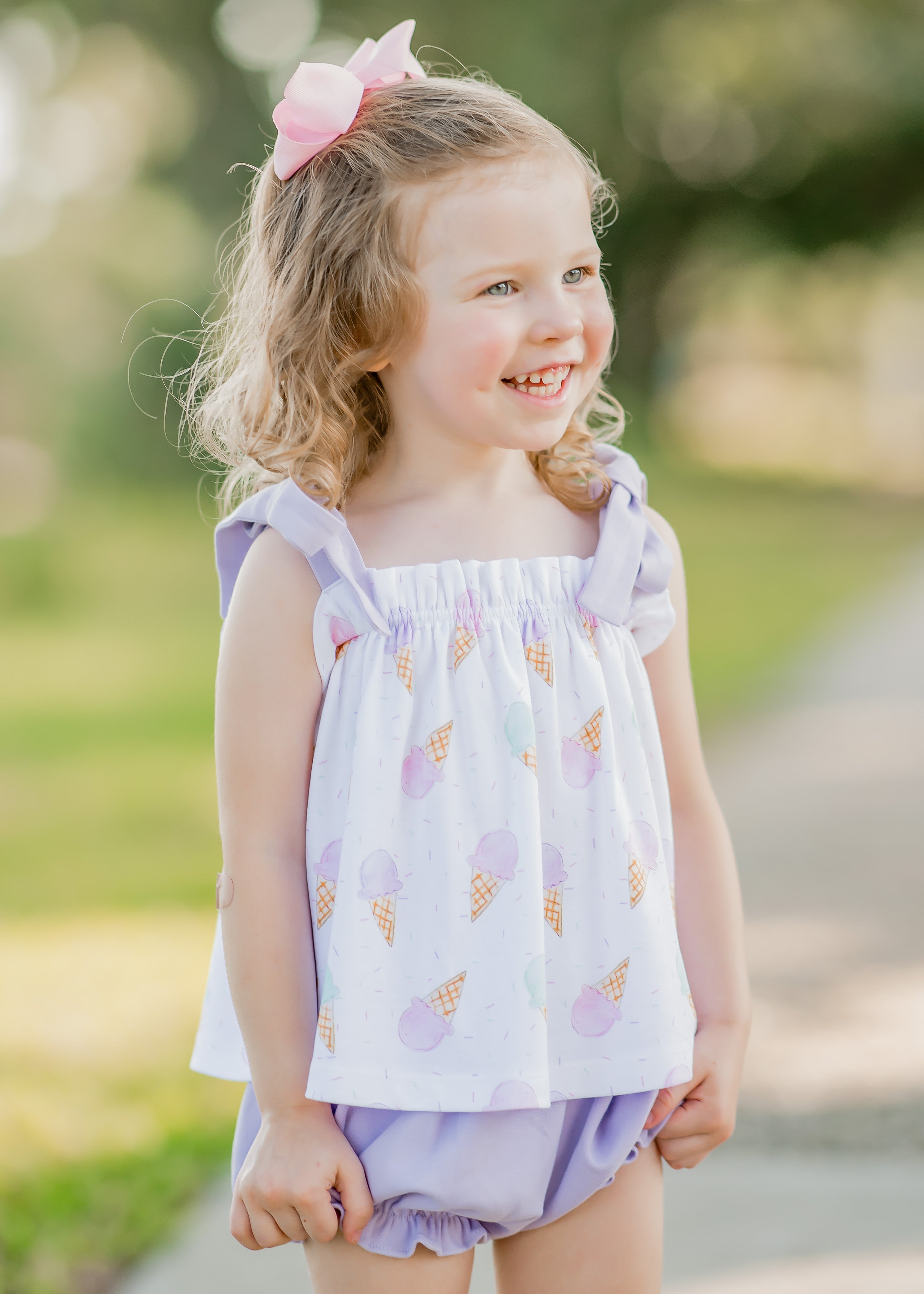 Lavender Knit Bloomer