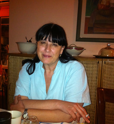 Rocio Alanis, a publicist, marketer, designer and the owner of Clavo y Canela restaurant, at her home, Malinalco, Mexico