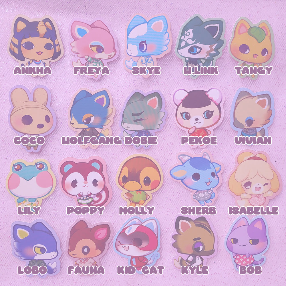 Animal Crossing Stickers Weishiart